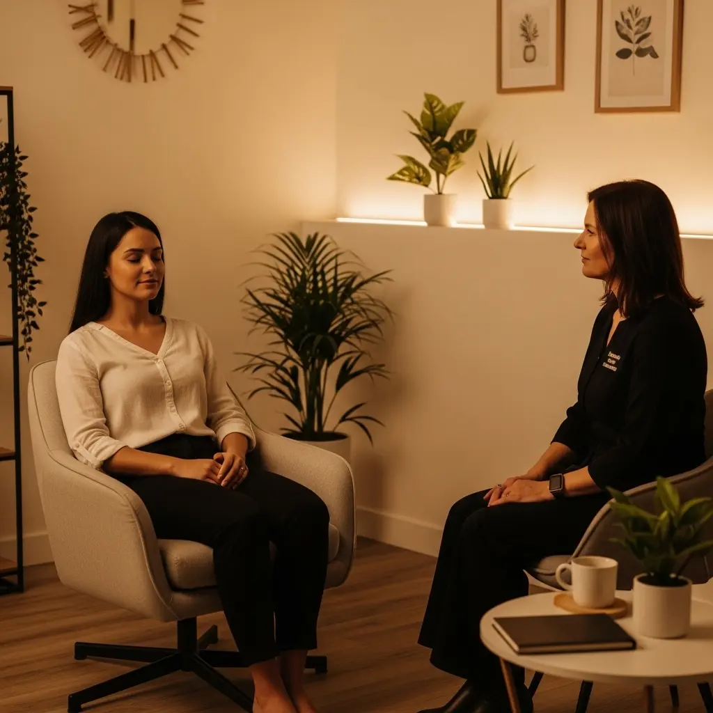 Professional hypnosis and hypnotherapy session for subconscious transformation and healing