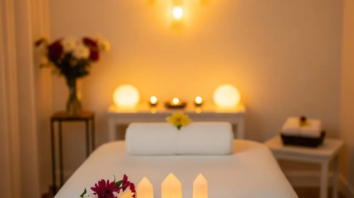 Understanding what is Reiki through peaceful energy healing studio setup