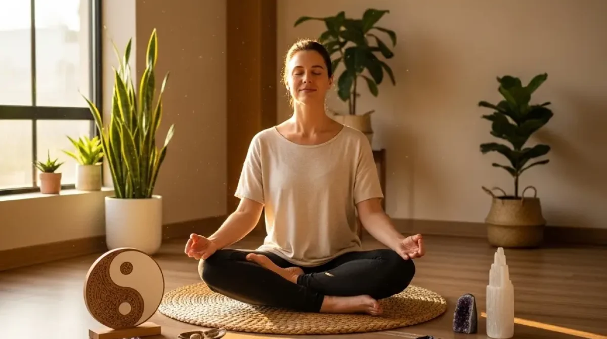 Achieving spiritual harmony through mindful meditation and energy balance practices